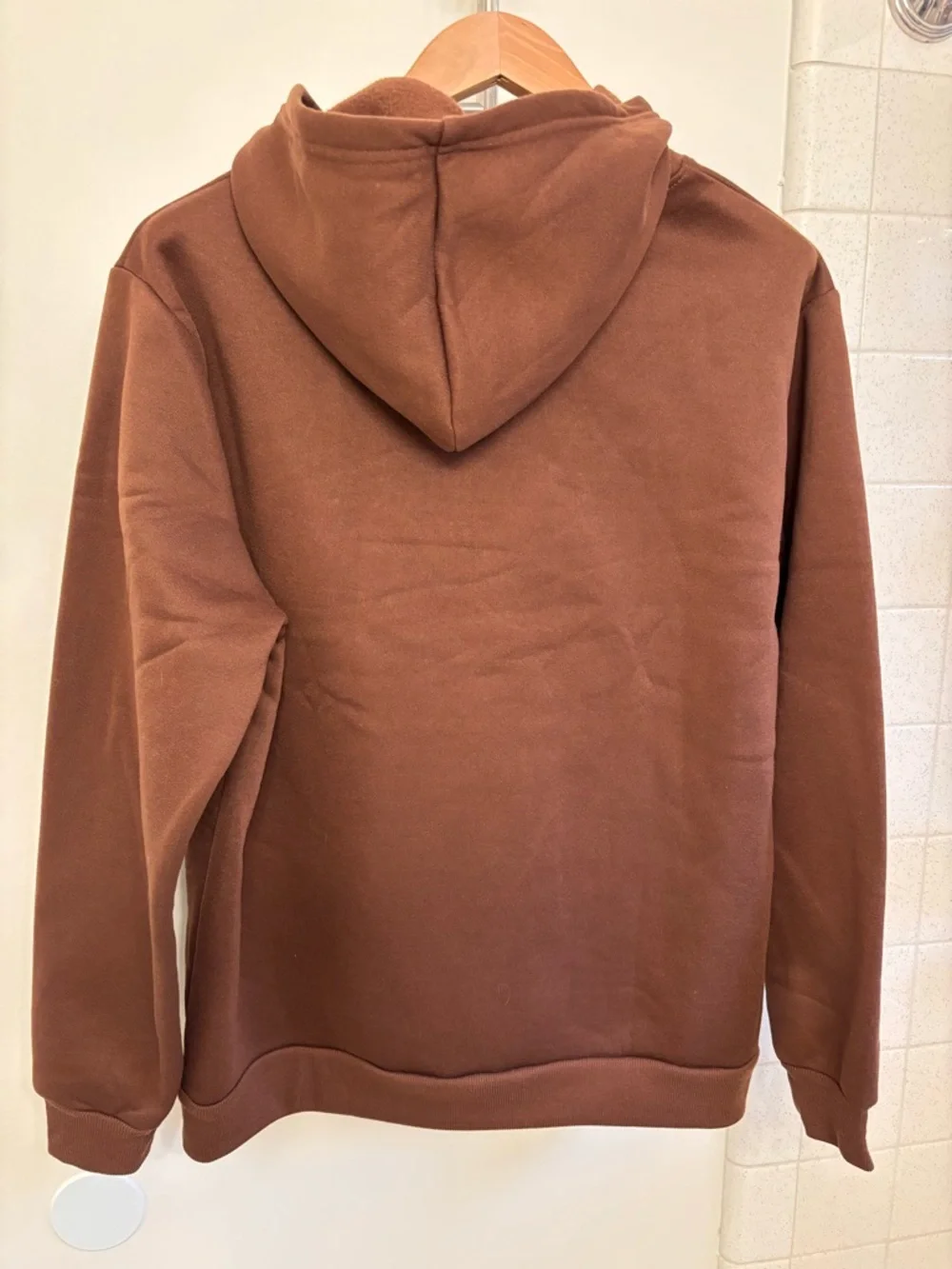 Backwoods Mens Brown Hoodie Sweatshirt Size Large Cigar Streetwear Western - Picture 5 of 8